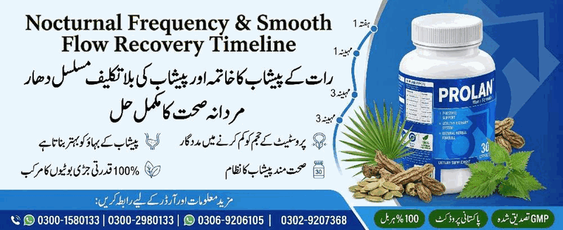 3. Nocturnal Frequency & Smooth Flow Recovery Timeline